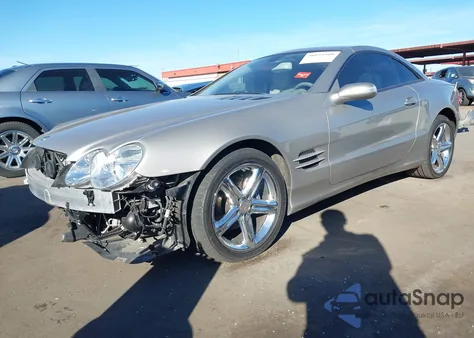 2005 Mercedes-Benz Sl 500 from USA, damaged, VIN WDBSK75F25F093003